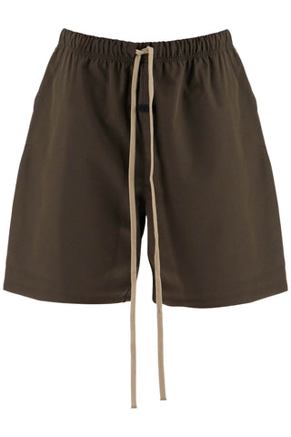 Fear Of God ESSENTIALS bonded nylon soccer shorts