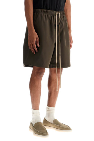 Fear Of God ESSENTIALS bonded nylon soccer shorts