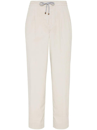 Brunello Cucinelli Trousers White