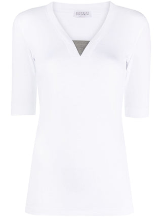 Brunello Cucinelli T-shirts and Polos White