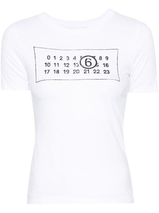 MM6 Maison Margiela T-shirts and Polos White