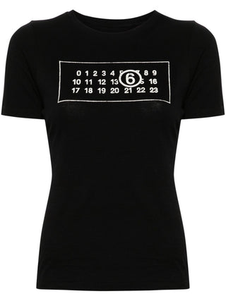 MM6 Maison Margiela T-shirts and Polos Black