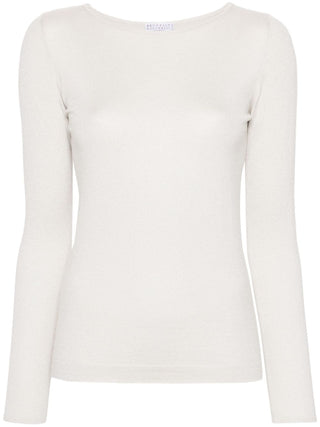 Brunello Cucinelli Sweaters White