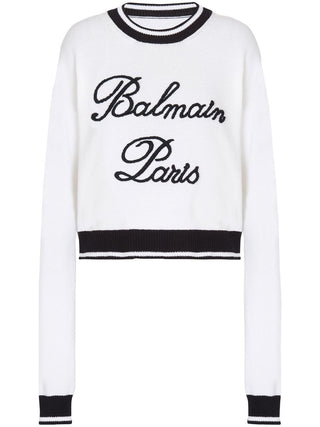 Balmain Sweaters White