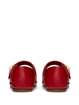 Valentino Garavani Flat shoes Red