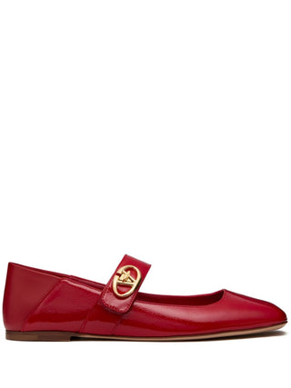 Valentino Garavani Flat shoes Red