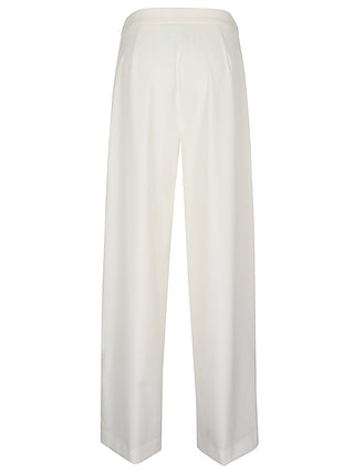 Erika Cavallini Semi-Couture Trousers White