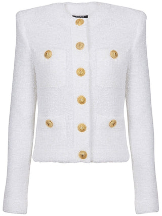 Balmain Jackets White