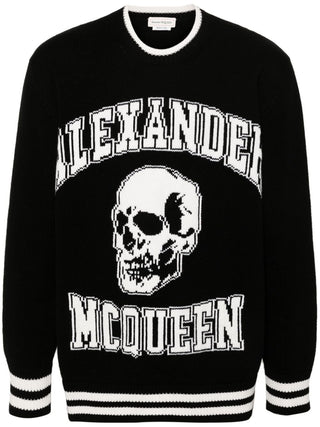 Alexander McQueen Sweaters Black