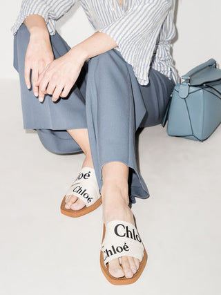 Chloè Sandals White