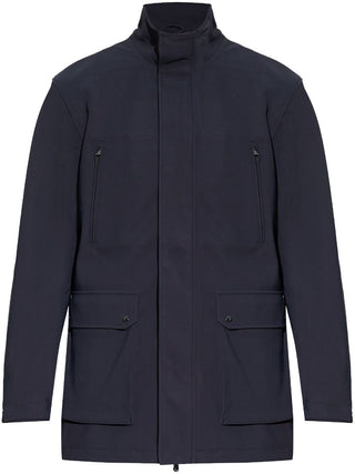 EMPORIO ARMANI CAPSULE Coats Blue