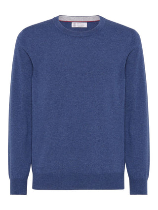 Brunello Cucinelli Sweaters Clear Blue