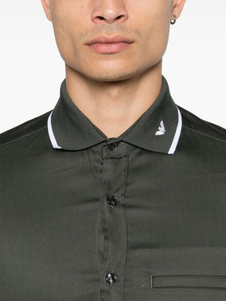 Emporio Armani Shirts Green