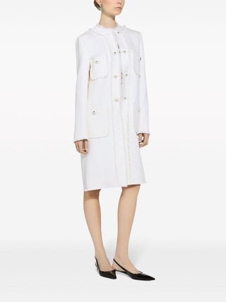 Dolce & Gabbana Coats Cream