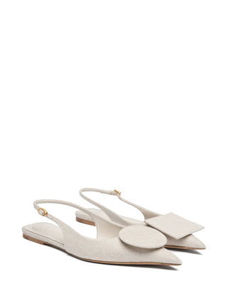 JACQUEMUS Flat shoes Grey