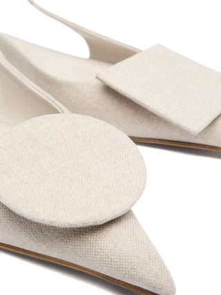 JACQUEMUS Flat shoes Grey