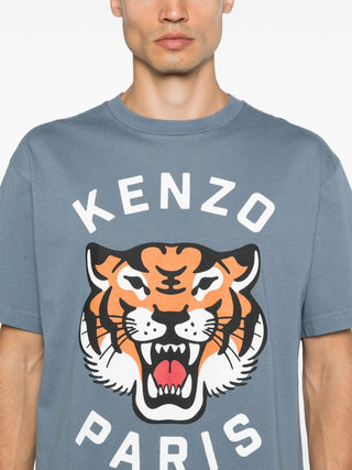 Kenzo T-shirts and Polos Clear Blue