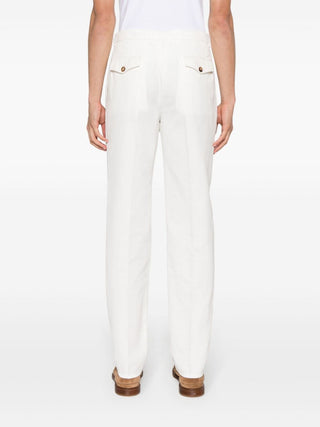 Brunello Cucinelli Trousers White