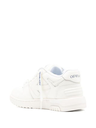 Off White Sneakers Clear Blue