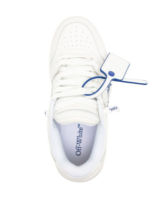 Off White Sneakers Clear Blue