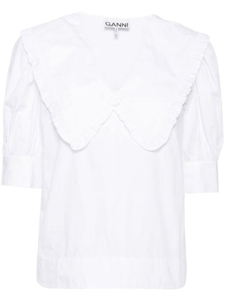 GANNI Shirts White