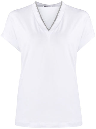 Brunello Cucinelli T-shirts and Polos White