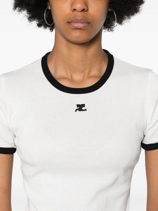 COURREGES PRE T-shirts and Polos White