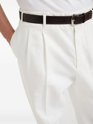 Brunello Cucinelli Trousers White