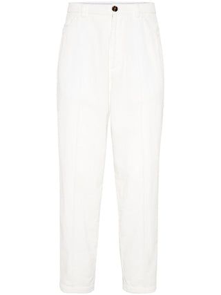 Brunello Cucinelli Trousers White