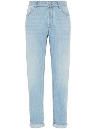 Brunello Cucinelli Jeans Clear Blue