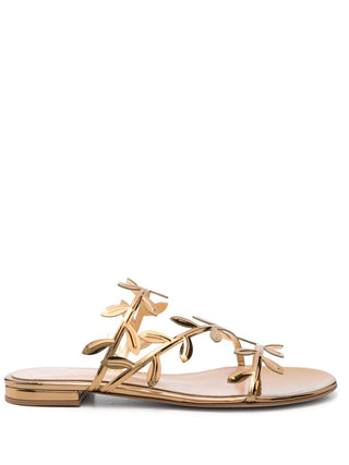 Gianvito Rossi Sandals Golden - VAZLUXE.COM