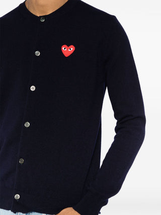 Comme des Garcons Sweaters Blue