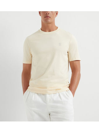 Brunello Cucinelli T-shirts and Polos Beige