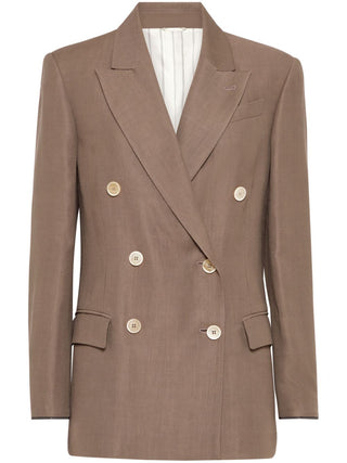 Brunello Cucinelli Jackets Brown - VAZLUXE.COM