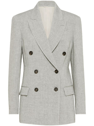 Brunello Cucinelli Jackets Light Grey