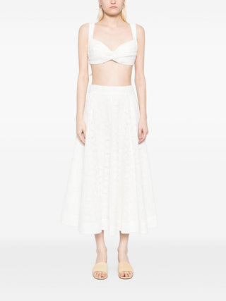 Zimmermann Skirts White