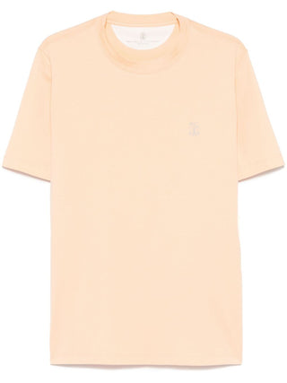 Brunello Cucinelli T-shirts and Polos Orange