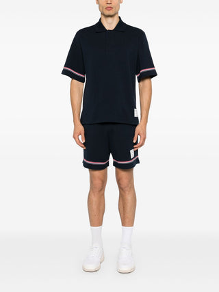 Thom Browne T-shirts and Polos Blue