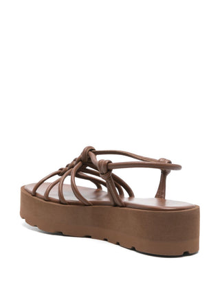 Gianvito Rossi Sandals Leather Brown