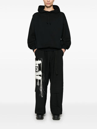 Y-3 Trousers Black