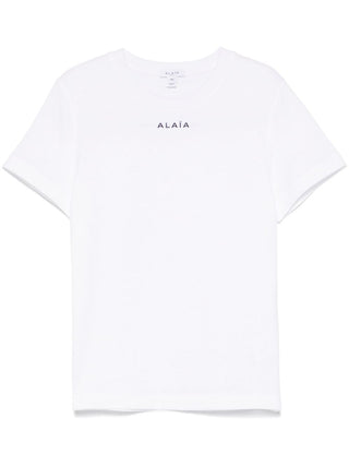 Alaia T-shirts and Polos White