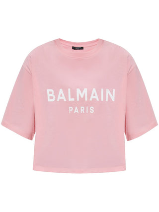 Balmain T-shirts and Polos Pink