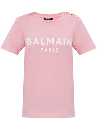 Balmain T-shirts and Polos Pink