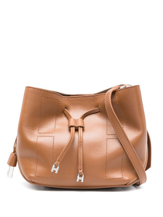 HOGAN PRE Bags.. Leather Brown