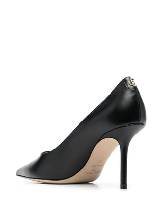 Jimmy Choo Romy 85 Kid Leather Pointy Toe Pumps