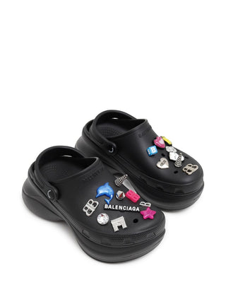 Balenciaga x Crocs Jibbitz mules