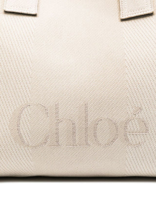Chloé Carry canvas tote bag