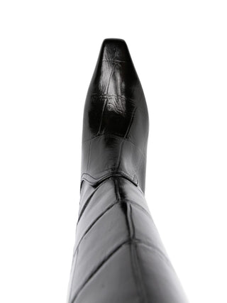 Paris Texas Boots Black - VAZLUXE.COM