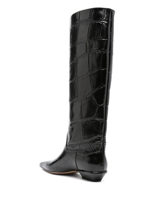 Paris Texas Boots Black - VAZLUXE.COM
