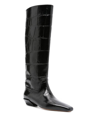 Paris Texas Boots Black - VAZLUXE.COM